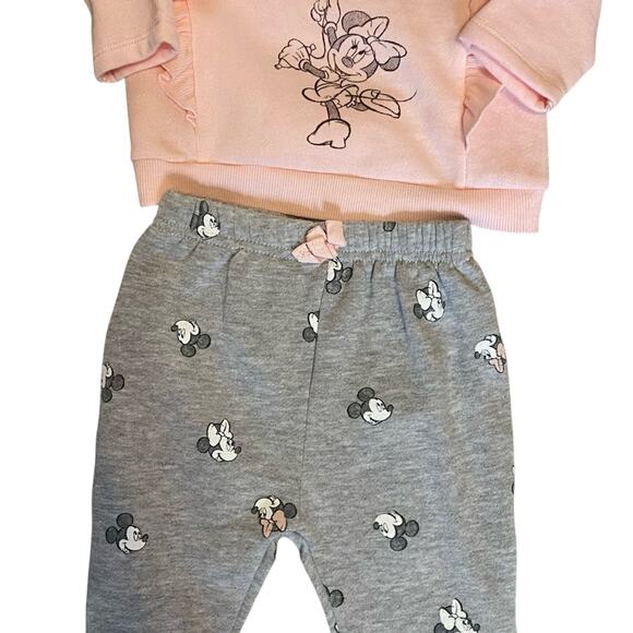 Baby Girl 6 Months Bundle 8pc Disney & Carters Minnie Mouse & Floral Outfits - Picture 2 of 10